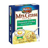 Wyler's Mrs. Grass Soup Mix Homestyle Vegetable Noodle 2 Ct Left Picture